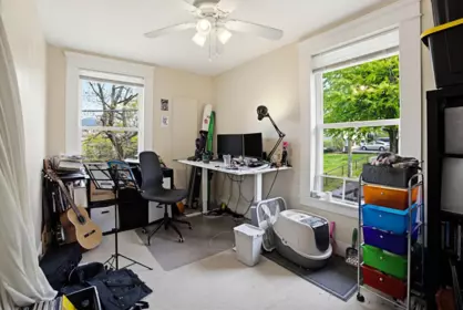 Aerial View of 832 Salsbury Drive, Vancouver, BC
