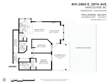 Street View Photo of 111 2960 E 29th Avenue, Vancouver, BC