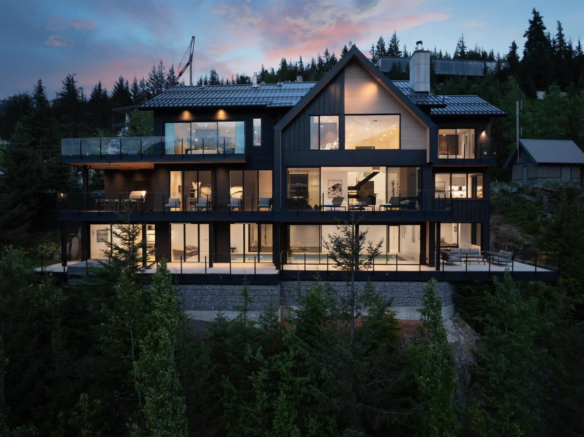 Exterior Rear Photo of 3824 Sunridge Drive, Whistler, BC