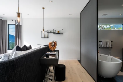 Basement Recreation Room Photo of 3824 Sunridge Drive, Whistler, BC