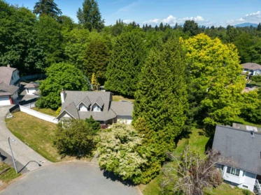 Aerial View of 13747 63a Avenue, Surrey, BC
