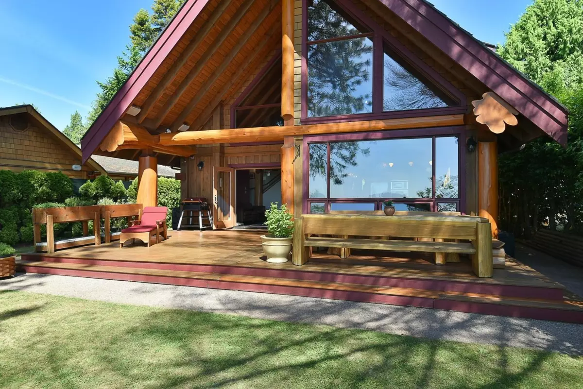 Exterior Rear Photo of 667 Franklin Road, Gibsons, BC