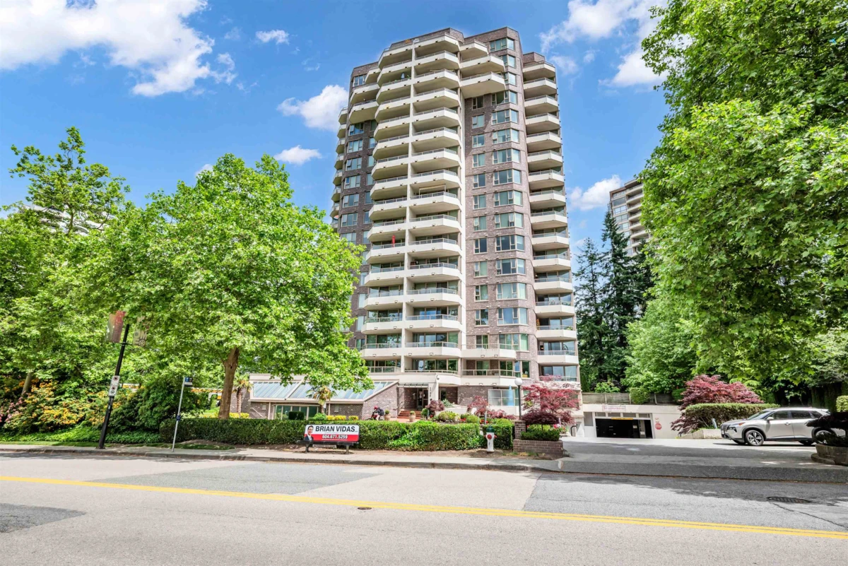 Exterior Rear Photo of 802 5790 Patterson Avenue, Burnaby, BC