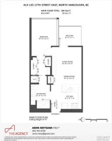 Staircase Photo of 413 135 E 17 Street, North Vancouver, BC