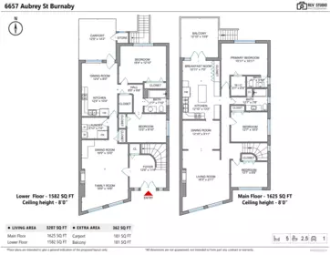6655 - 6657 Aubrey Street, Burnaby, BC, Burnaby — Single Family Residence for sale