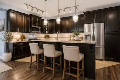 Kitchen Island Photo of 201 32445 Simon Avenue, Abbotsford, BC