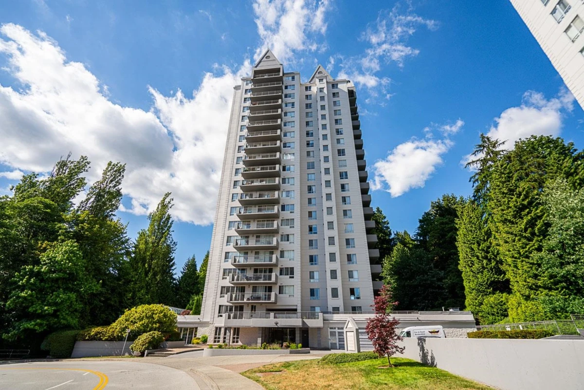 Exterior Rear Photo of 904 545 Austin Avenue, Coquitlam, BC