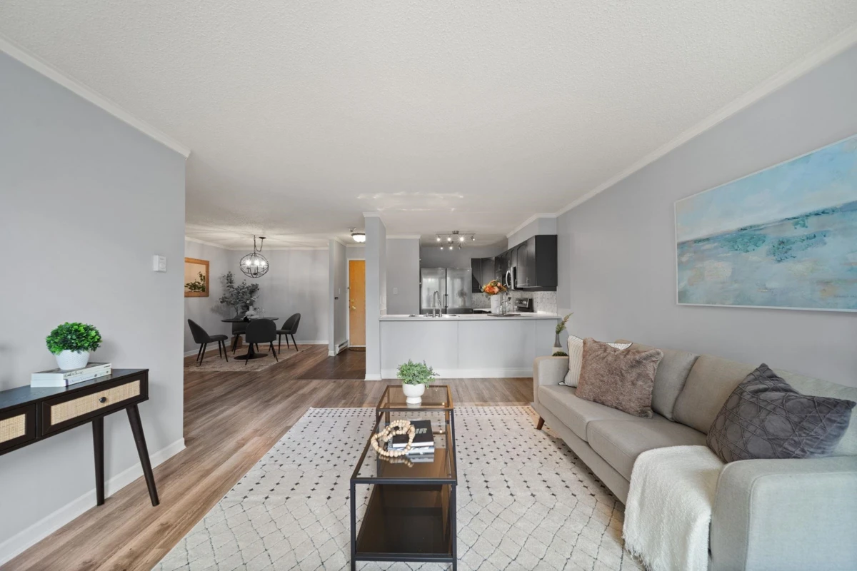 Dining Area Photo of 305 1250 Quayside Drive, New Westminster, BC