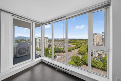 Aerial View of 1610 8288 Granville Avenue, Richmond, BC