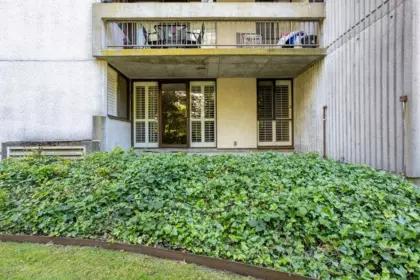 Backyard Photo of 101 4105 Imperial Street, Burnaby, BC