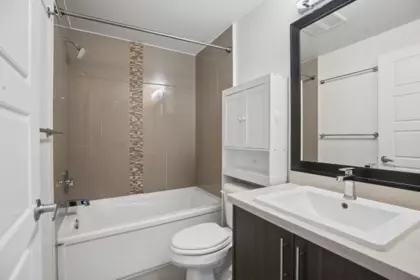 Basement Recreation Room Photo of 402 12070 227 Street, Maple Ridge, BC