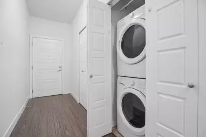 Laundry Room Photo of 402 12070 227 Street, Maple Ridge, BC