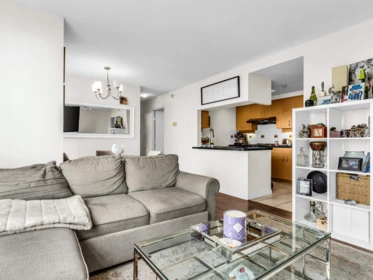Kitchen Island Photo of 2807 1199 Marinaside Crescent, Vancouver, BC