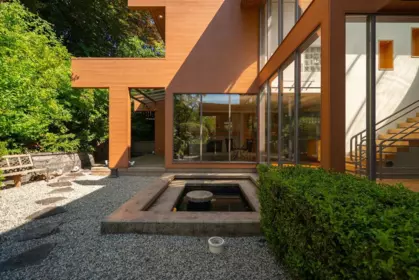 Aerial View of 687 Beachview Drive, North Vancouver, BC