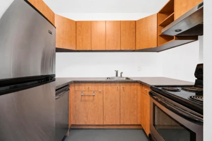 Kitchen Island Photo of 407 1345 Comox Street, Vancouver, BC