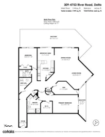 Playground / Recreational Area Near 309 4753 W River Road, Ladner, BC