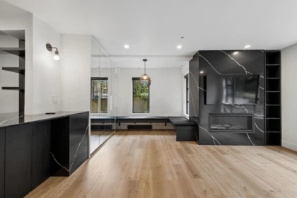 Living Room Photo of 104 2119 Yew Street, Vancouver, BC