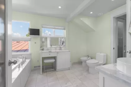 Powder Room Photo of 4504 Beatrice Street, Vancouver, BC