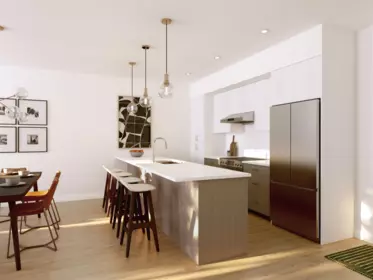 Kitchen Island Photo of 314 1051 James Avenue, Coquitlam, BC
