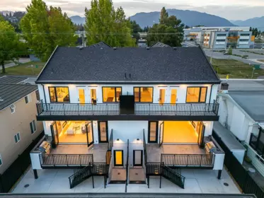 Aerial View of 2 6210 Curtis Street, Burnaby, BC