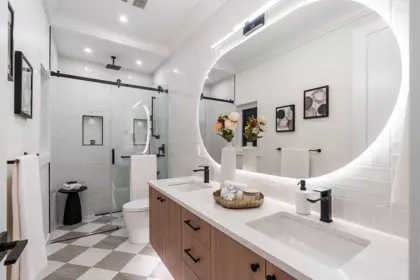 Powder Room Photo of 2 6210 Curtis Street, Burnaby, BC