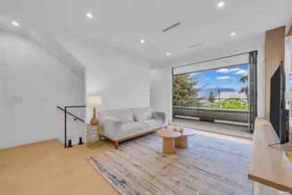 Family Room Photo of 1 3436 Triumph Street, Vancouver, BC