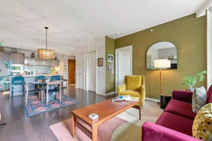 Family Room Photo of 306 1616 Columbia Street, Vancouver, BC