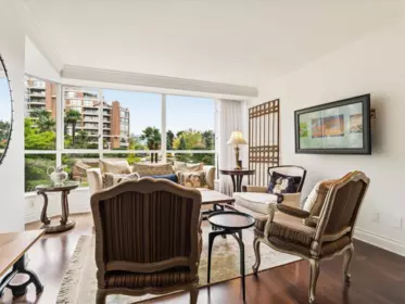 Living Room Photo of 108 1490 Pennyfarthing Drive, Vancouver, BC