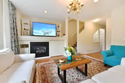 Family Room Photo of 10 6366 126 Street, Surrey, BC