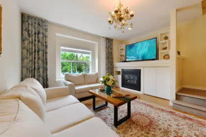 Living Room Photo of 10 6366 126 Street, Surrey, BC