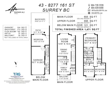 Entry Foyer Photo of 43 8277 161 Street, Surrey, BC