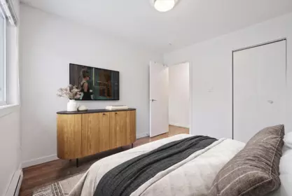 Bedroom 2 Photo of 206 853 E 7 Avenue, Vancouver, BC