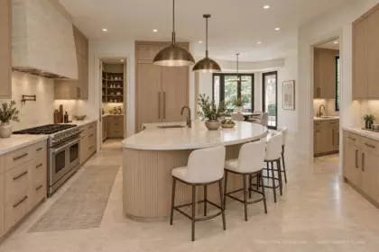 Kitchen Island Photo of 1410 Camelot Road, West Vancouver, BC