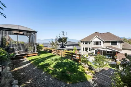 Aerial View of 51225 Rowanna Crescent, Chilliwack, BC
