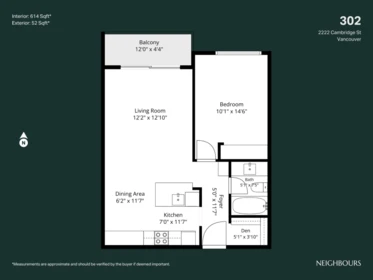 Mudroom Photo of 302 2222 Cambridge Street, Vancouver, BC