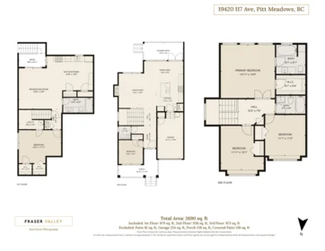Aerial View of 19420 117 Avenue, Pitt Meadows, BC