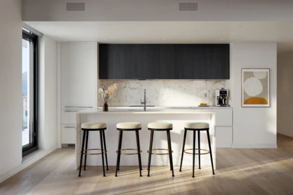Kitchen Island Photo of 908 2180 Alpha Avenue, Burnaby, BC