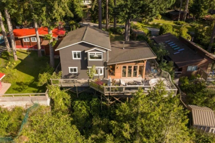 Exterior Rear Photo of 1506 Whitesails Drive, Bowen Island, BC