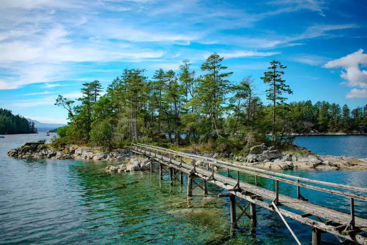 Outdoor Kitchen Photo of 4355 Blind Bay Shoreline, Nelson Island, BC