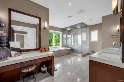 Aerial View of 2705 Highview Place, West Vancouver, BC