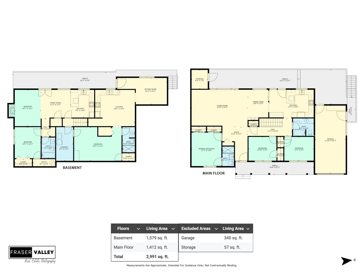 Living Room Photo of 2277 Rainier Street, Abbotsford, BC