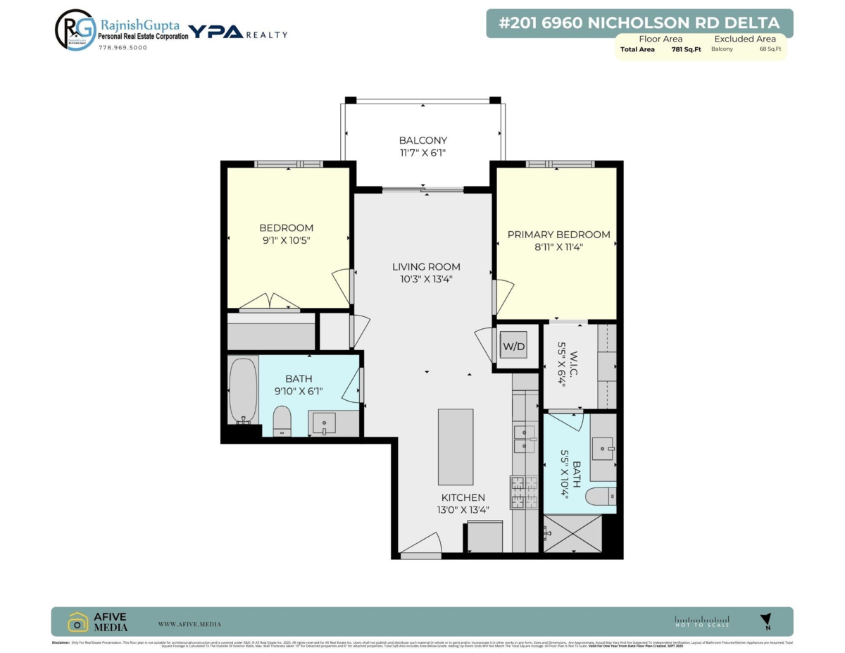 Hallway Photo of 201 6960 Nicholson Road, Delta, BC