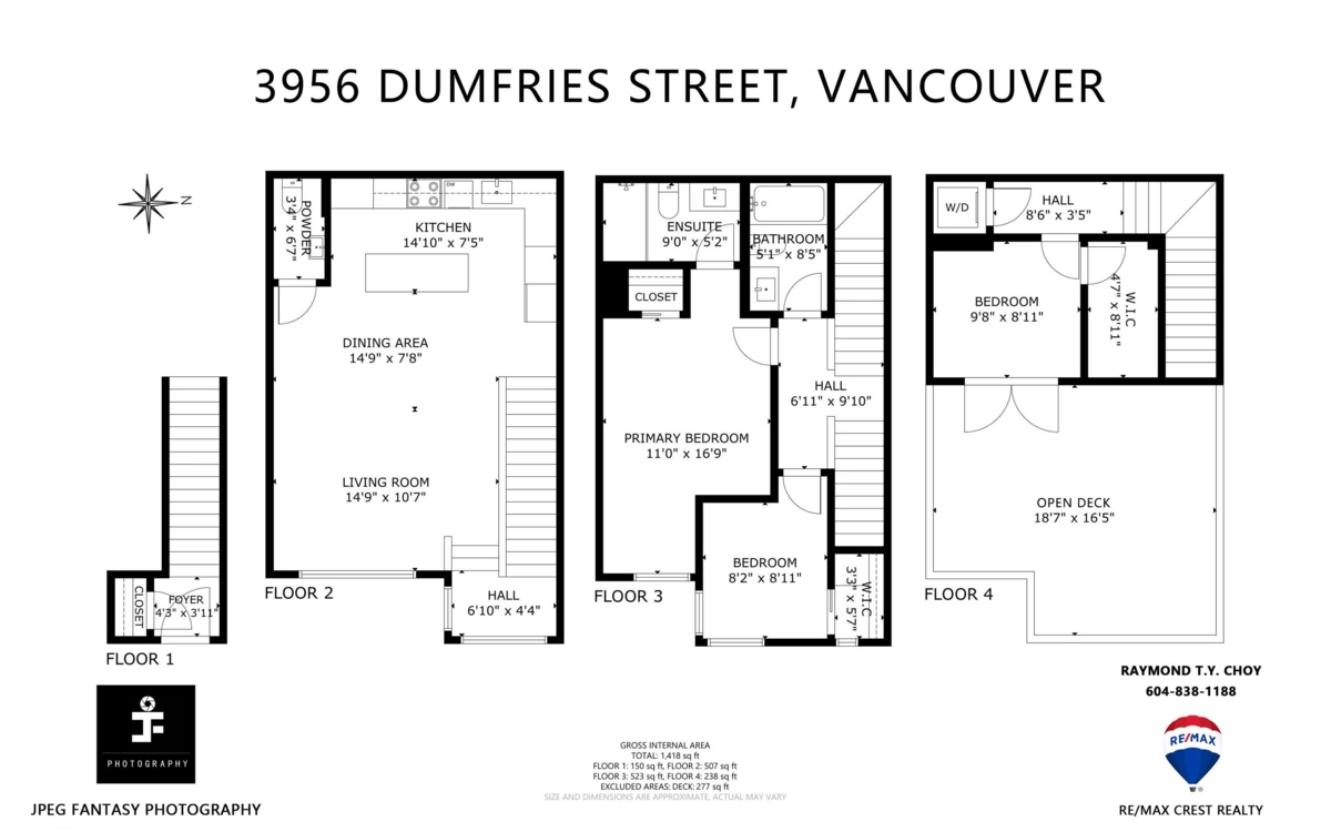 Fitness Center Photo Near 3956 Dumfries Street, Vancouver, BC