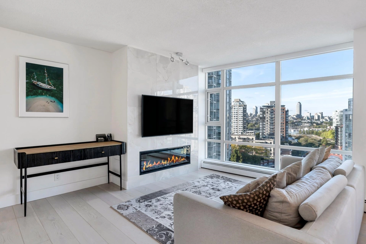 Kitchen Island Photo of 1608 198 Aquarius Mews, Vancouver, BC