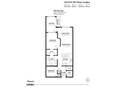 623 8157 207 Street, Langley, BC, Langley — Apartment/Condo for sale
