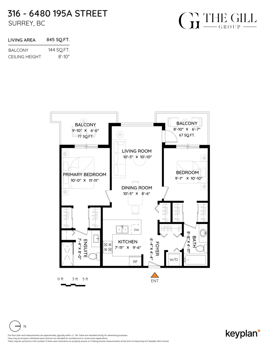 Outdoor Kitchen Photo of 316 6480 195a Street, Surrey, BC