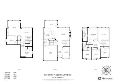 3486 Bishop Place, Coquitlam, BC, Coquitlam — Single Family Residence for sale