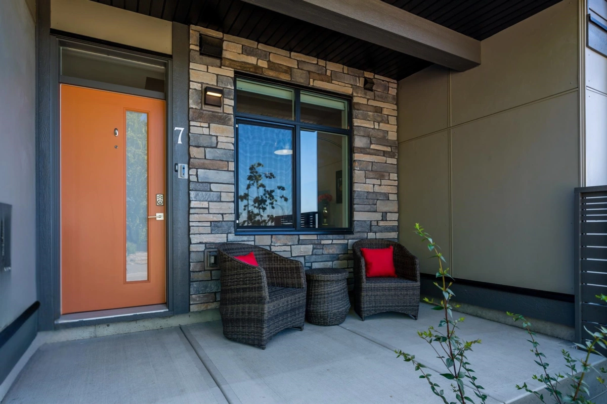 Aerial View of 7 3535 Princeton Avenue, Coquitlam, BC