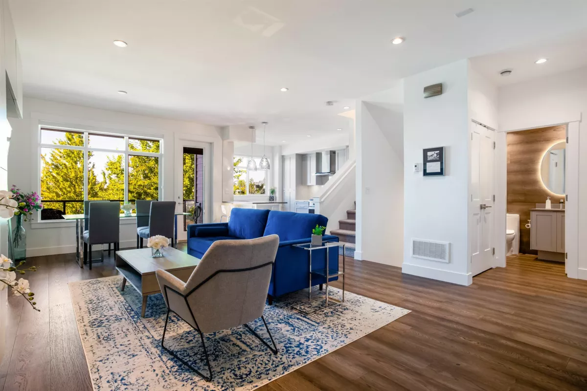 Exterior Rear Photo of 7 3535 Princeton Avenue, Coquitlam, BC