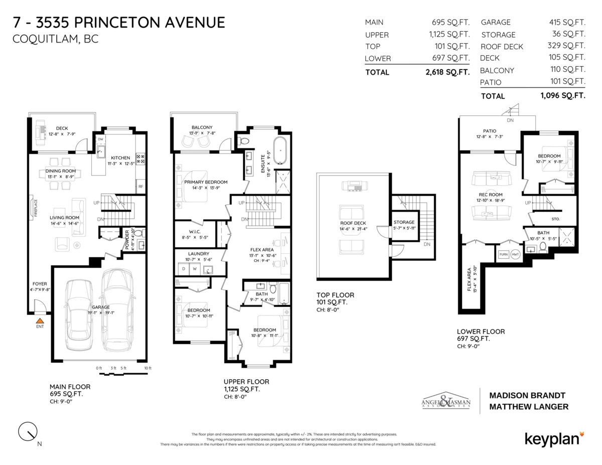 Playground / Recreational Area Near 7 3535 Princeton Avenue, Coquitlam, BC